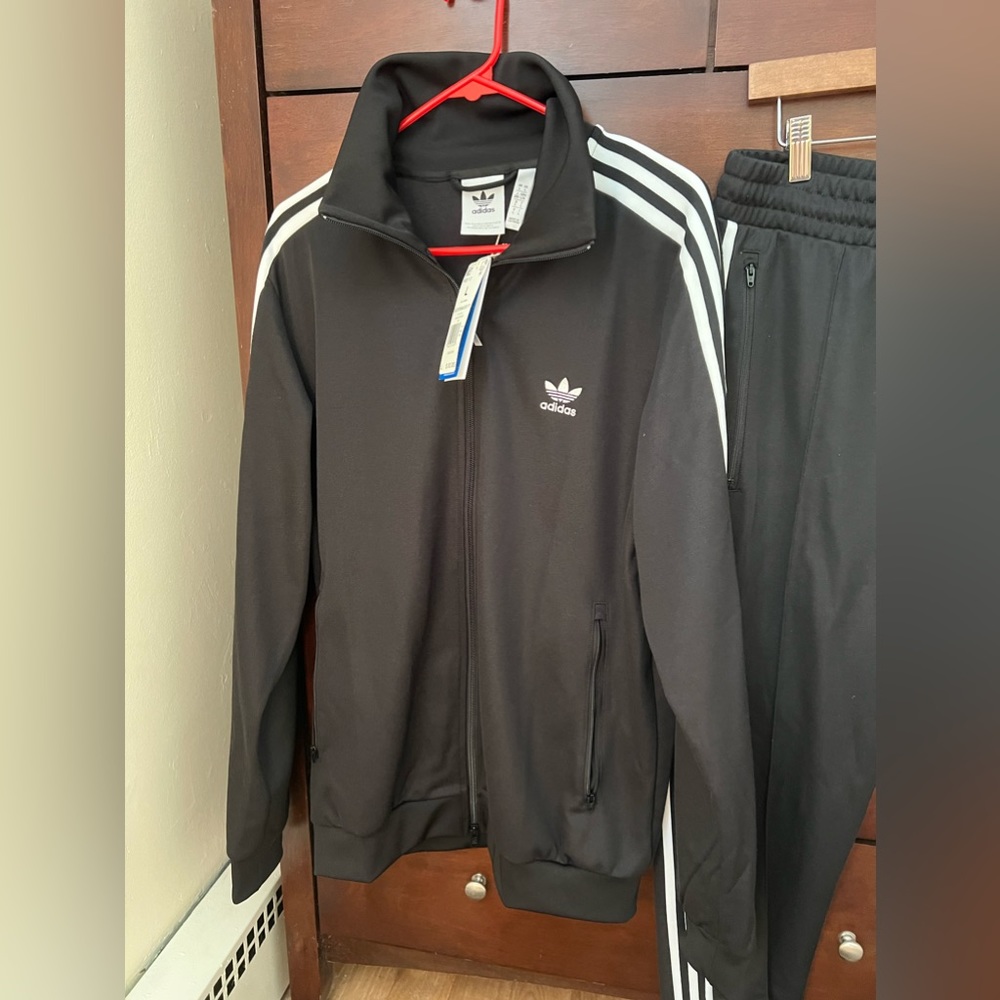 Adidas Beckenbauer Men’s Track Jacket, Never Worn